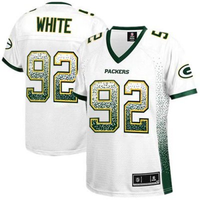 Jerseys Factory Cheap Nike Packers #92 Reggie White White Women'