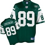 Jerseys Factory Cheap Jets Jerricho Cotchery #89 Stitched Green