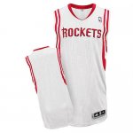 Jerseys Factory Cheap Revolution 30 Rockets Blank White Home Emb