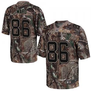 Jerseys Factory Cheap Nike Steelers #86 Hines Ward Camo Men's Em