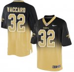 Jerseys Factory Cheap Nike Saints #32 Kenny Vaccaro Black/Gold M