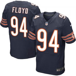 Jerseys Factory Cheap Nike Bears #94 Leonard Floyd Navy Blue Tea