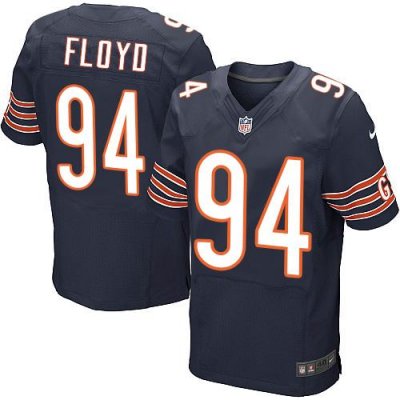 Jerseys Factory Cheap Nike Bears #94 Leonard Floyd Navy Blue Tea