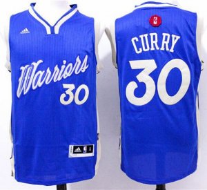 Jerseys Factory Cheap Warriors #30 Stephen Curry Blue 2015-2016