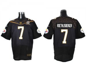 Jerseys Factory Cheap Nike Steelers #7 Ben Roethlisberger Black