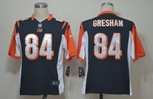 Jerseys Factory Cheap Nike Bengals #84 Jermaine Gresham Black Te
