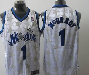 Jerseys Factory Cheap Magic #1 Tracy Mcgrady White Star Limited