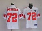 Jerseys Factory Cheap Giants #72 Osi Umenyiora Stitched White NF