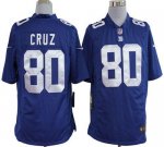 Jerseys Factory Cheap Nike Giants #80 Victor Cruz Royal Blue Tea