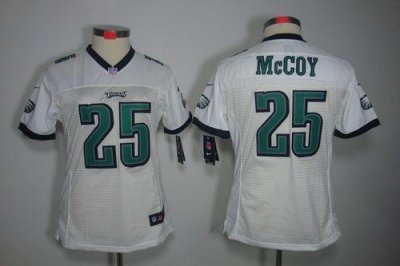 Jerseys Factory Cheap Nike Eagles #25 LeSean McCoy White Women's