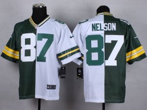 Jerseys Factory Cheap Nike Packers #87 Jordy Nelson Green/White