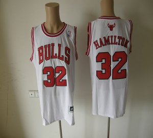 Jerseys Factory Cheap Bulls #32 Richard Hamilton White Revolutio