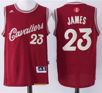 Jerseys Factory Cheap Cavaliers #23 LeBron James Red 2015-2016 C