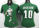 Jerseys Factory Cheap Nike Eagles #10 DeSean Jackson Midnight Gr