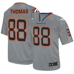 Jerseys Factory Cheap Nike Broncos #88 Demaryius Thomas Lights O