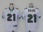 Jerseys Factory Cheap Dolphins #21 Vontae Davis White Stitched N