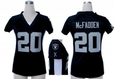Jerseys Factory Cheap Nike Raiders #20 Darren McFadden Black Tea