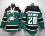Jerseys Factory Cheap Nike Eagles #20 Brian Dawkins Midnight Gre