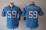 Jerseys Factory Cheap Nike Panthers #59 Luke Kuechly Blue Altern