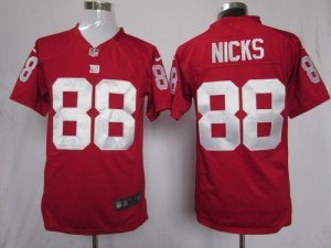 Jerseys Factory Cheap Nike Giants #88 Hakeem Nicks Red Alternate