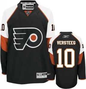 Jerseys Factory Cheap Flyers #10 Versteeg Black Embroidered NHL
