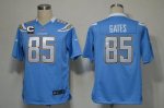 Jerseys Factory Cheap Nike Chargers #85 Antonio Gates Electric B
