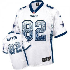 Jerseys Factory Cheap Nike Cowboys #82 Jason Witten White Men's
