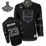 Jerseys Factory Cheap Kings #23 Dustin Brown 2012 Stanley Cup Ch