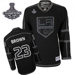 Jerseys Factory Cheap Kings #23 Dustin Brown 2012 Stanley Cup Ch