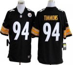 Jerseys Factory Cheap Nike Steelers #94 Lawrence Timmons Black T