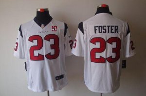 Jerseys Factory Cheap Nike Texans #23 Arian Foster White With 10