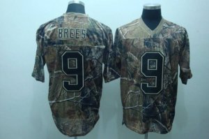 Jerseys Factory Cheap Saints #9 Drew Brees Camouflage Realtree S
