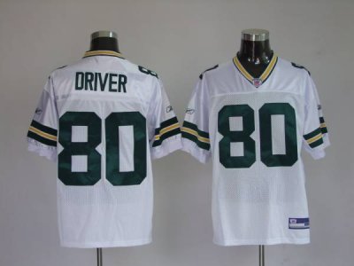 Jerseys Factory Cheap Packers #80 Donald Driver White Stitched N