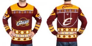 Jerseys Factory Cheap Cleveland Cavaliers Men's NBA Ugly Sweater