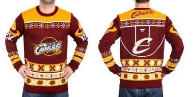 Jerseys Factory Cheap Cleveland Cavaliers Men's NBA Ugly Sweater