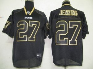 Jerseys Factory Cheap Saints #27 Malcolm Jenkins Lights Out Blac