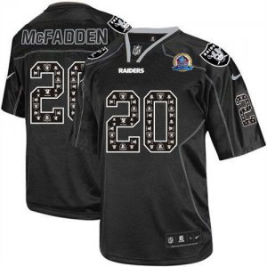 Jerseys Factory Cheap Nike Raiders #20 Darren McFadden New Light