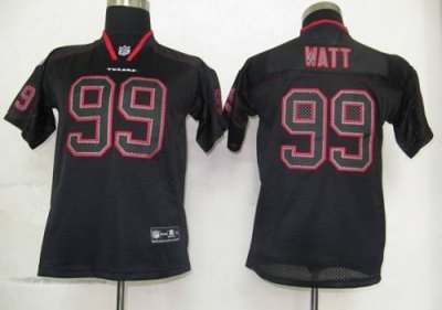 Jerseys Factory Cheap Texans #99 J.J Watt Lights Out Black Embro