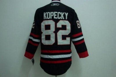Jerseys Factory Cheap Blackhawks #82 Tomas Kopecky Embroidered B