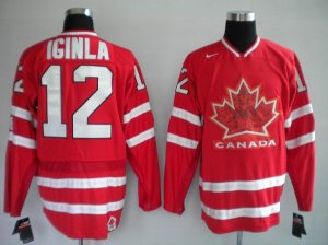 Jerseys Factory Cheap Team Canada 2010 Olympic #12 Jarome Iginla