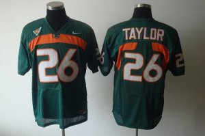 Jerseys Factory Cheap Hurricanes #26 Sean Taylor Green Embroider
