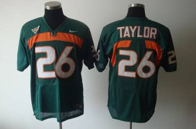 Jerseys Factory Cheap Hurricanes #26 Sean Taylor Green Embroider