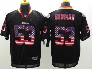 Jerseys Factory Cheap Nike 49ers #53 NaVorro Bowman Black Men's