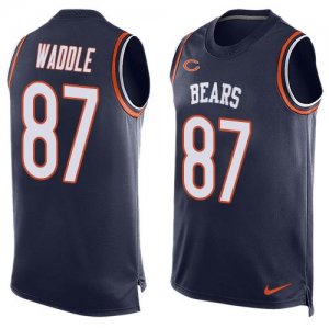 Jerseys Factory Cheap Nike Bears #87 Tom Waddle Navy Blue Team C
