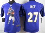 Jerseys Factory Cheap Nike Ravens #27 Ray Rice Purple Team Color