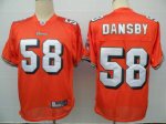 Jerseys Factory Cheap Dolphins #58 Karlos Dansby Orange Stitched