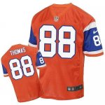 Jerseys Factory Cheap Nike Broncos #88 Demaryius Thomas Orange T