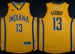 Jerseys Factory Cheap Revolution 30 Pacers #13 Paul George Yello