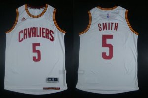 Jerseys Factory Cheap Revolution 30 Cavaliers #5 J.R. Smith Whit