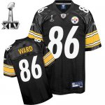 Jerseys Factory Cheap Steelers #86 Hines Ward Black Super Bowl X